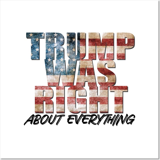 Donald Trump Supporter Design Wall Art by GreenGuyTeesStore